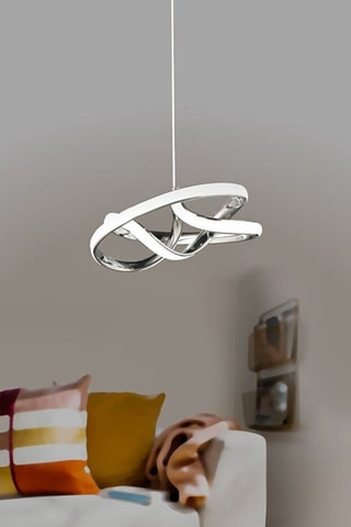 Lámpara de techo LED - Plateado
