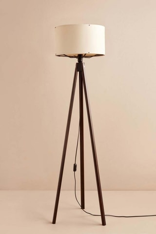 Lampadaire trépied - Blanc - 40 W 