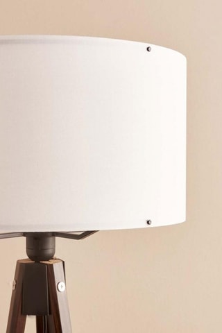 Lampadaire trépied - Blanc - 40 W 
