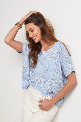 Camiseta - Azul claro