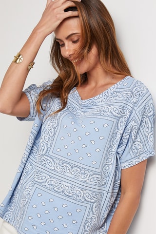 Camiseta - Azul claro
