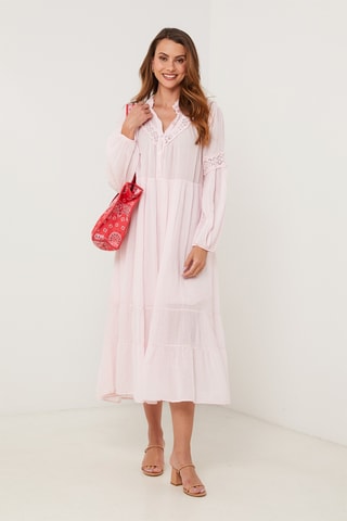 Vestido midi - Rosa