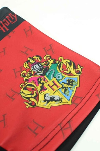 Bañador estilo bóxer Harry Potter  - Negro y rojo