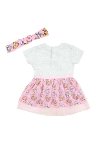 Vestido Skye La Patrulla Canina - Rosa - Blanco y rosa