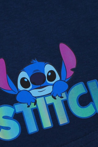 T-shirt en Short Stitch Lilo & Stitch Disney - Marineblauw