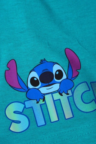 T-shirt en Short Stitch Lilo & Stitch Disney - Blauw