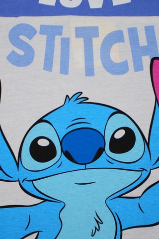 T-shirt en Short Stitch Lilo & Stitch Disney - Blauw
