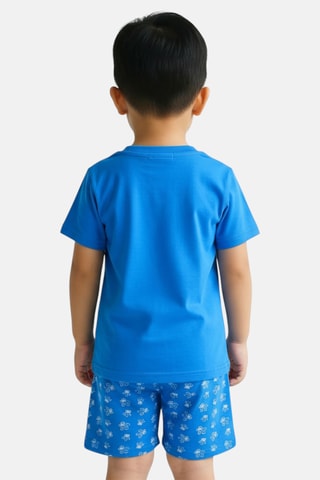 T-shirt en Short Paw Patrol - Marineblauw