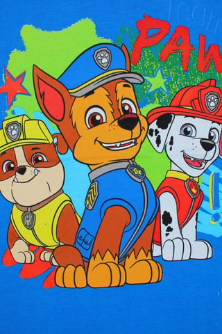 T-shirt en Short Paw Patrol - Marineblauw