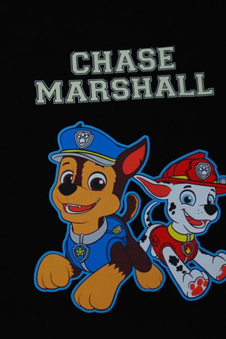 T-shirt en Short Paw Patrol - Marineblauw