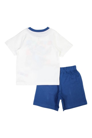 T-shirt en Short Stitch Lilo en Stitch Disney - Marineblauw en Wit - Marineblauw