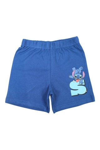 T-shirt en Short Stitch Lilo en Stitch Disney - Marineblauw en Wit - Marineblauw