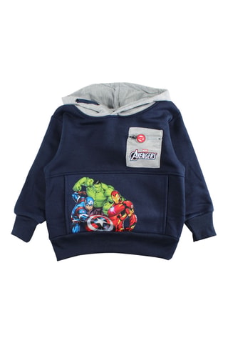 Joggingbroek en Sweater met Capuchon Avengers Marvel  - Marineblauw