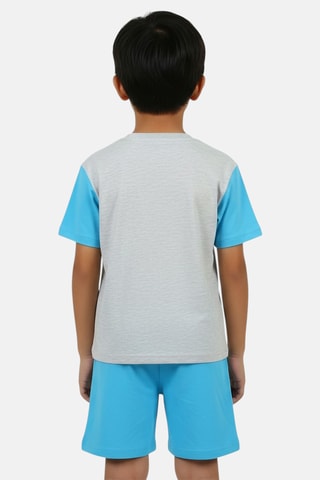 T-shirt en Short Stitch Lilo & Stitch Disney - Blauw