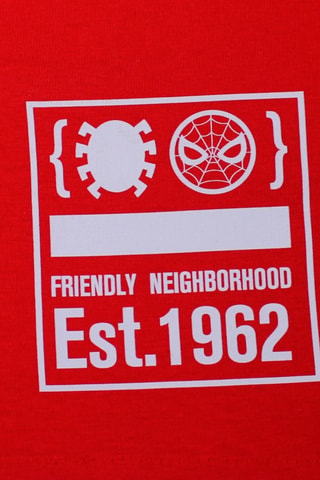 T-shirt en Short Spider-Man Avengers Marvel - Rood