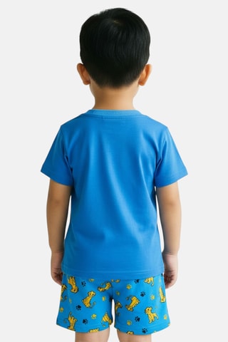 T-shirt en Short The Lion King Disney - Blauw