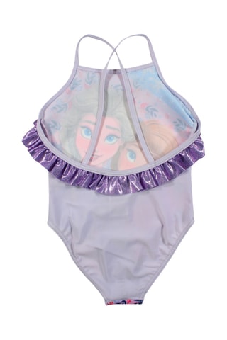 Badpak en Pareo Elsa en Anna Frozen Disney. Roze - Paars