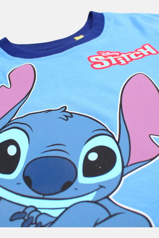 T-shirt e shorts Lilo & Stitch Disney - Navy