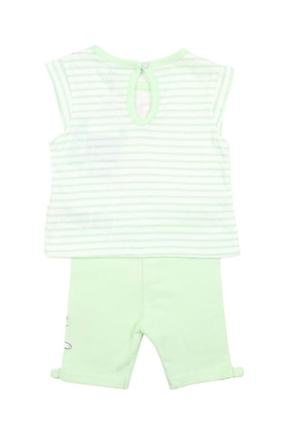 Conjunto de 2 prendas Minnie Disney - Verde y rosa - Verde y rosa