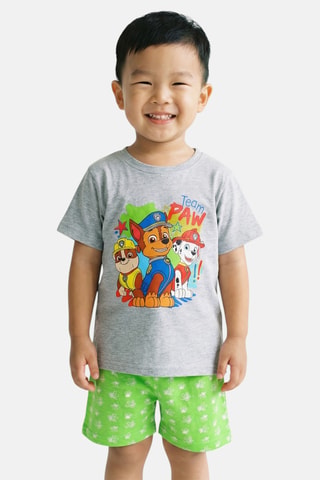 T-shirt en Short Paw Patrol - Grijs