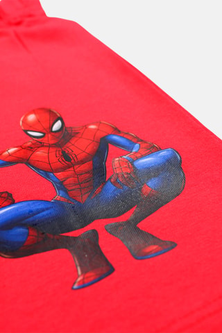 T-shirt en Short Spider-Man Avengers Marvel - Rood