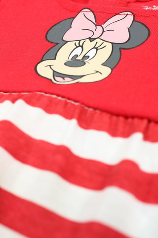 Conjunto de 2 prendas Minnie Disney - Blanco y rojo - Blanco y rojo