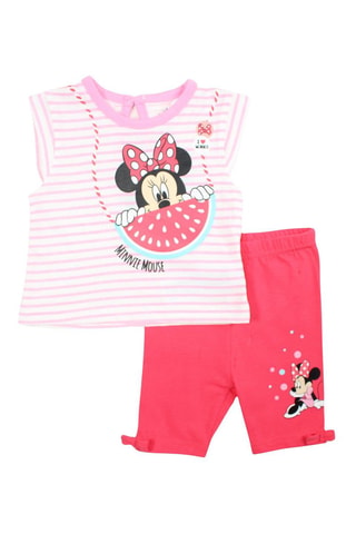Conjunto de 2 prendas Minnie Disney - Rosa - Rosa