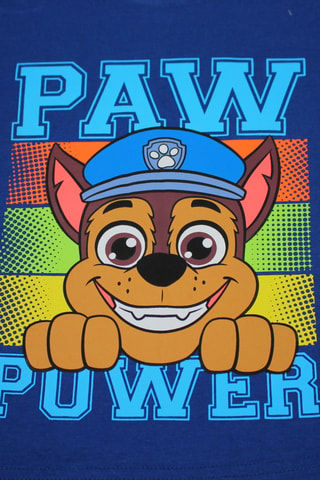 T-shirt en Short Paw Patrol - Marineblauw
