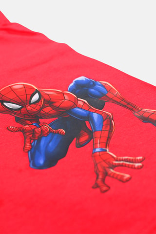 T-shirt en Short Spider-Man Avengers Marvel - Rood