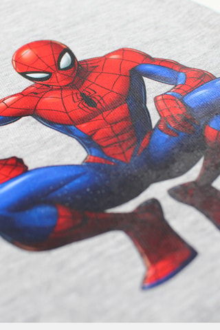 T-shirt en Short Spider-Man Avengers Marvel - Grijs