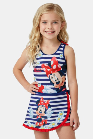 Badpak en Pareo Minnie Disney - Marineblauw
