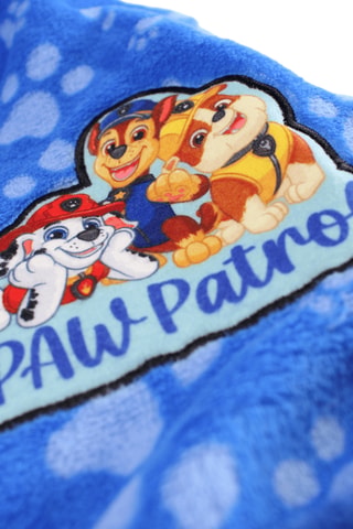 Albornoz con capucha La Patrulla Canina  - Azul
