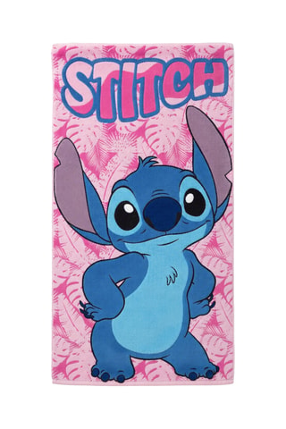 Telo mare Stitch Lilo e Stitch Disney - 70 x 140 cm - Rosa