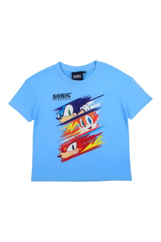 Camiseta Sonic - Azul