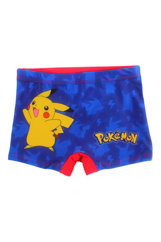 Bañador corto Pikachu Pokémon - Azul marino