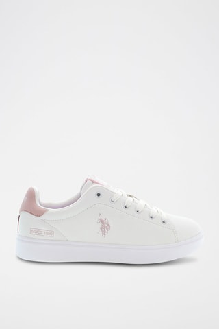 Zapatillas Byron - Blanco y rosa