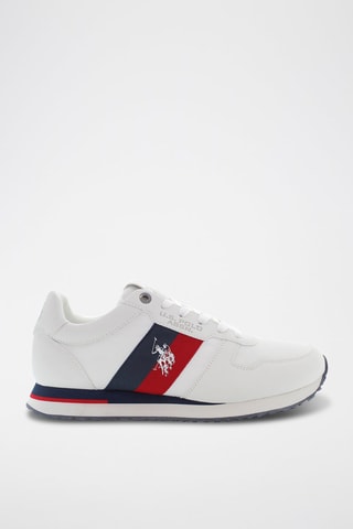 Zapatillas Xirio - Blanco y rojo