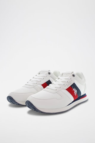 Zapatillas Xirio - Blanco y rojo