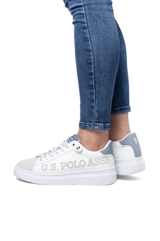 Zapatillas - Blanco y gris