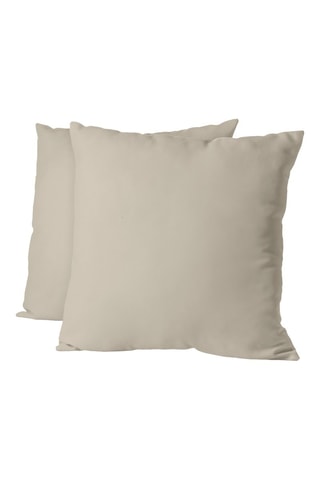 2 taies d’oreiller - Beige