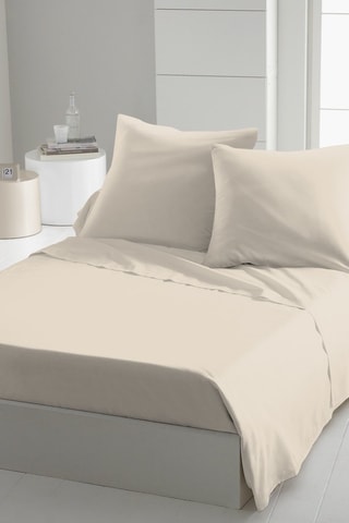 Drap plat - Beige