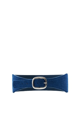 Ceinture en jean - Bleu foncé