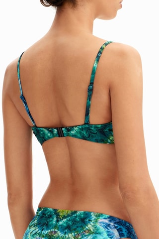 Haut de maillot - Vert et bleu marine