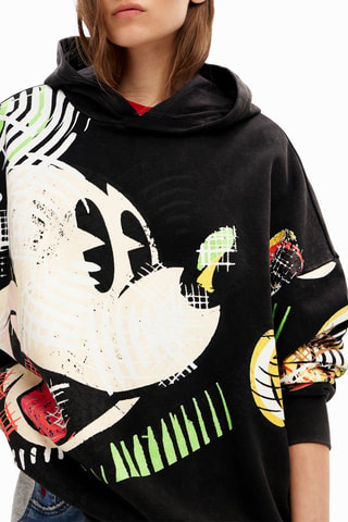 Pull oversize Mickey Disney - Noir