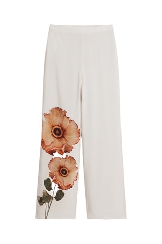 Pantalon wide legs - Beige
