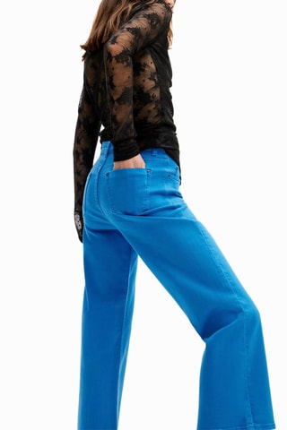 Pantalon 7/8 - Bleu électrique