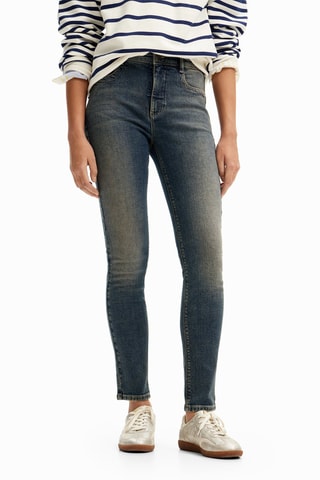 Jean skinny - Bleu foncé