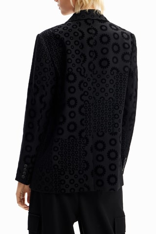 Veste regular - Noir