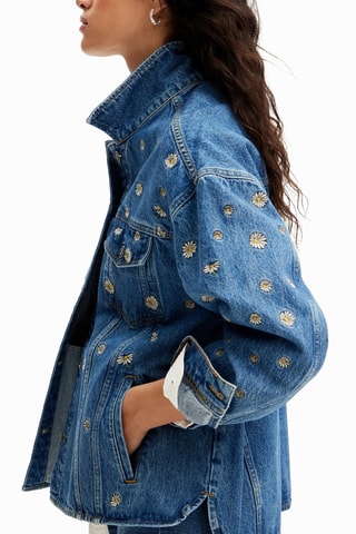 Veste en jean regular - Bleu