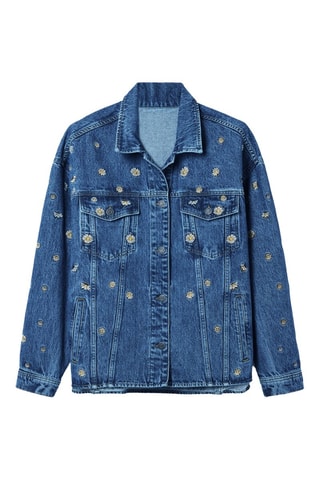 Veste en jean regular - Bleu